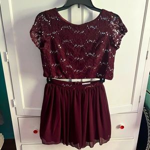 Homecoming 2 piece dress